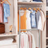 DecoBrothers Adjustable Hanging Closet Rod, Chrome