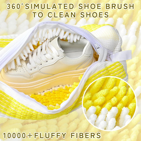 2 360 Anybar Shoe Washing Machine Bag Pcs Reusable Laundry Shoe Bag Deep Cleaning Sneaker Washing Machine Bag Fits All