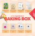 6-12 BAKETIVITY Kids Baking DIY Activity Kit - Egg Shape Vanilla Cake Pops Baking Kit with Pre-Measured Ingredients