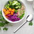 Set of 12 Stainless Steel Dinner Spoons, Tablespoons