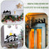 3 Blulu Pcs Metal Christmas Door Topper Nativity Door Frame Decoration Christmas Nativity Frame Corner Decoration