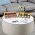 2-Layer Countertop TIOPGHAD Stackable Bamboo Tea Bag Organizer Storage Holder & Rack - Wooden Tea Box Containers