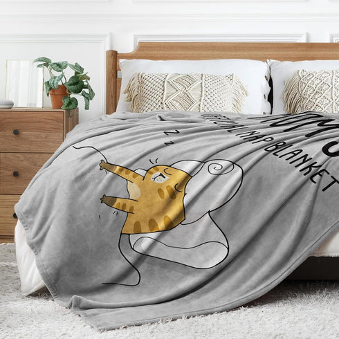 Mommy, 80'' 60'' SteadStyle Gifts for Mom from Daughter or Son, Mom Birthday Gifts Blanket, Mother Presents