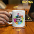 Not Paint Water 11oz Ceramic Mug, Artwork on Both Sides, Funny Cup, Giftable Foam Box Protection