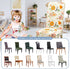 Set 4, 78) Dining Chair Covers, Dining Room Chair Cover of Stretch Kitchen Chair Covers, Detachable Washable Chair