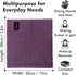 Novo Home Pack 12 100% (12x12 inch) Face Towels of Cotton Wash Cloths Soft, Quick Dry & Highly Absorbent Hand Towels