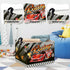 3D 40 30 30 cm Clastyle Sport Racing Car Boy Room Basket Racing Flag Monster Truck Toy Book Shelf Basket Large