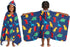 OLAOLA Colorful Dinosaur Hooded Towel for Kids 3-12 Years, 28" x 53"