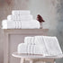 6 Set 2 2 2 Hawmam Linen White Piece Bath Towels for Bathroom Original Turkish Cotton Soft, Absorbent and Premium Bath