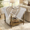 Boho Small Tablecltoh Square 24 x 24 inch, Spring Summer Cotton Linen