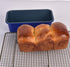 Set of 2 Haze Blue Loaf Pans, Non-Stick Coating Royal Blue Carbon Steel, 9x5 Inch for Home Baking