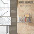 2 Packs Lae Nuvole Cabinet Door Organizer Wall Mounted Shower Basket, Shower Caddy Stackable Plastic Adhesive Organizer