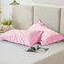 Love's Cabin King Size Satin Pillowcase Set of 2, Similar to Silk, Cooling Pillow Covers for Hair and Skin, Pink