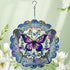 Wind Spinners Outdoor Butterfly Decorations, 12 Inch 3D Hanging Wind Sculptures for Garden Decor, Birthday Gifts