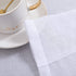 White Short Sheer Curtains, 36 Inch Length for Kitchen Door, 2 Panel Set for Small Window Decor