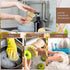 12 Pcs Bamboo Dish Brush, Wooden Scrubber Sisal Bristle Kitchen Wood Brushes for Cleaning Mini Dish Scrubber for Food