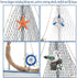 BUYGO Sailboat 4-Piece Set O Mini Model Decoration - Wooden Miniature Sailing Boat Home Decor