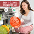8 Inches, SoulLife Chicken Shredder Chicken Breast Shredder Tool, Cooked Meat Shredder with Clear Lid, Ergonomic