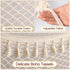 2 Pack Hammock Stuffed Animal Storage Net, Large Bedside Toy Organizer Net, Cotton Plushie Toy Storage with Tether