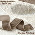 Set 4 100% Set, 1 1 2 Cleanbear Bathroom Towels Piece, Cotton, Ultra Soft, Absorbent and Quick Dry Towel Bath, Hand