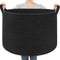 Goodpick Large Blanket Basket, 22"X 14" Woven Rope Storage Basket for Laundry, Kids Toy Organizer