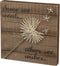 Primitives by Kathy Distressed Wood Slat Sign, 'Some see weeds...' Wall Art & Desk Decor