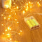 Fairy Lights Battery Operated, 60 LED Fairy String Lights Waterproof Silver Wire