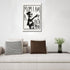 KFDJIG 12x16in Funky Canvas Trendy Wall Art Mom I Am A Rich Man Poster Vintage Black And White Aesthetic Prints