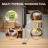 Handheld Milk Frother with Stainless Steel Stand, Battery Operated Whisk Maker for Lattes, Coffee, Cappuccino