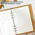 Leather Recipe Book: Index Pages & Templates Made in USA, Perfect Recipe Note Book to Organize Recipes