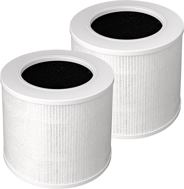TOMORAL Core Mini Replacement Filter for LEVOIT Core Mini Air Purifier, 3-in-1 Efficiency Filter, 2 Packs