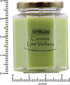 Coconut Lime Verbena Scented Blended Soy Candle | Hand Poured in The USA | Soft Floral Spring Fragrance