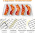 Small Baking Cooling Rack Set of 2, E-far Stainless Steel Toaster Oven Rack for Cooking