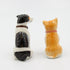 Fine Porcelain Dog and Cat Salt and Pepper Shakers Set, 3-3/8" H - 20781
