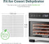 COSORI Food Dehydrator Accessories, for 5-Tray CFD-P501-SUS Only, BPA-Free Plastic Mesh Screens, 2 Pack
