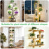 3.54" 6/12/16H 10 Dimmable Plants,2Head RWNTAO Ceiling Grow Light for Indoor Plants, Warm&White Full Spectrum Plant