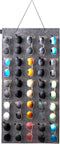 Sunglasses Organizer Storage, Hanging Eyeglasses Wall Pocket Mounted, 25 Slots