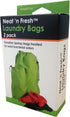 Smooth Trip Travel Laundry Bags - Set of 2 Odor-Blocking Barrier Bags for Wet and Dirty Clothes, Compact