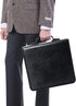 CD Case - 400 Capacity DVD Wallets, Protective CD Storage Organizer Holder Album Box Binder (Black Leather)