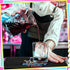 Thick Rubber Bar Mat with Fluorescent Pattern, Non-Slip Black Spill Mat for Home Bar, Kitchen, and Restaurants (1 Pcs,