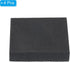 PATIKIL EVA Anti-Vibration Pads, 4 Pcs Shock Absorbing Washer Pads 2" x 2" x 0.4" for HVAC, Air Conditioner, Black