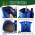 Woanger Extra Large Canopy Weights, 112 Lbs Heavy Duty Sand Bags for Pop Up Tent, 6 Pcs (Blue)