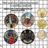 Funshowcase Antique Egypt Coins Inspired Chocolate Candy Silicone Mold for Cake Decorating, Crafting