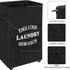 90L WOWLIVE Large Rolling Laundry Basket Wheels Collapsible Tall Laundry Hamper Handle Foldable Dirty Clothing Basket