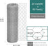 24 Rifny 24 Inch 60 1 Inch Chicken Wire Fencing, x Feet Chicken Wire Mesh Roll for Garden Plants, Mesh Hexagonal