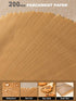 SMARTAKE 200 Pcs Parchment Paper Baking Sheets, 9x13 Inches Non-Stick Precut for Baking Grilling Air Fryer