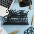 Jetec Inspirational Table Art with Positive Sign 'God All Things Are Possible' Home Decoration, Motivational Wooden