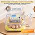 Eggs-12 2026 360 Incubator for Hatching Egg Capacity, Newly Upraded Auto Humidification, Temperature & Humidity