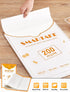 SMARTAKE 200 Pcs Parchment Paper Baking Sheets, 12x16 Inch Non-Stick Precut for Baking, Grilling, and More