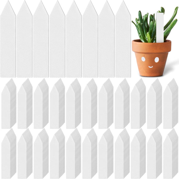 Geetery 2000 Pcs Plastic Plant Labels 4'' Garden Plant Markers Nursery Name